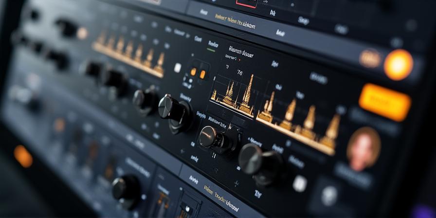 DAW interface showing remote collaboration tools